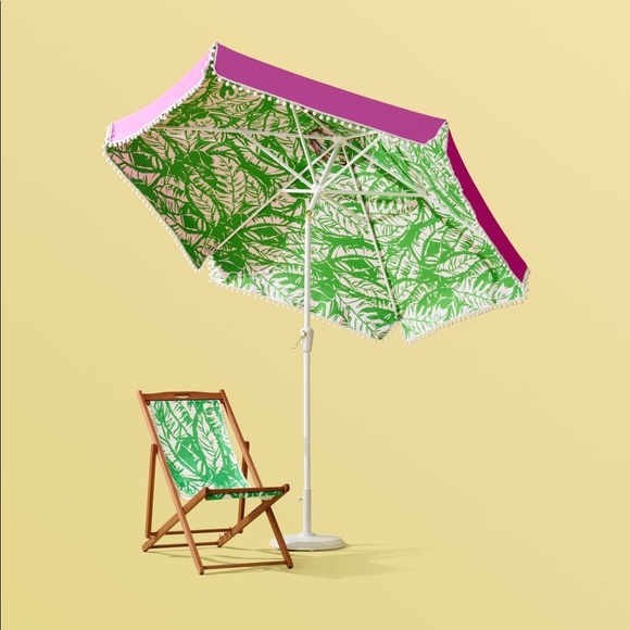 lilly pulitzer patio umbrella Golf – The Printed Peach Savannah Let every rainy day feel like a walk by the shore with our travel umbrella Home: Pottery Barn x Lilly